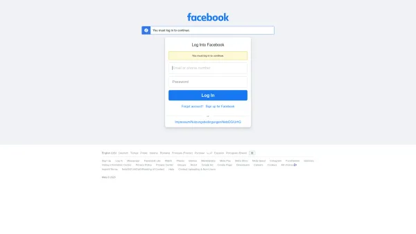 Website Screenshot: brauchART creat´ive solutions - Log into Facebook - Date: 2023-06-14 10:36:58