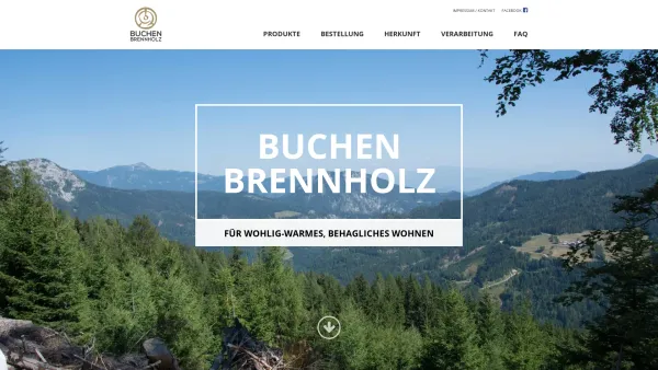Website Screenshot: Brennholz Miklau - Buchenbrennholz aus Kärnten | jetzt online bestellen - Date: 2023-06-15 16:02:34