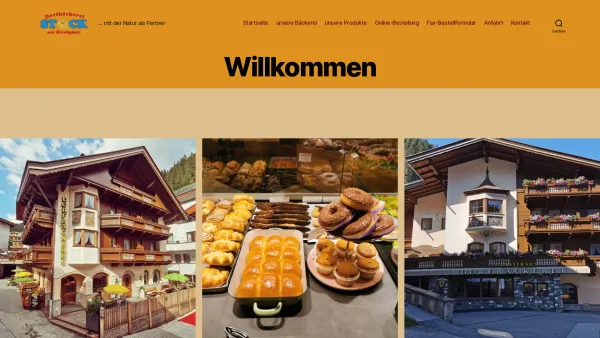 Website Screenshot: DORFBÄCKEREI STOCK www.breze.at TUX - Dorfbäckerei Stock, Tux – … mit der Natur als Partner - Date: 2023-06-15 16:02:34