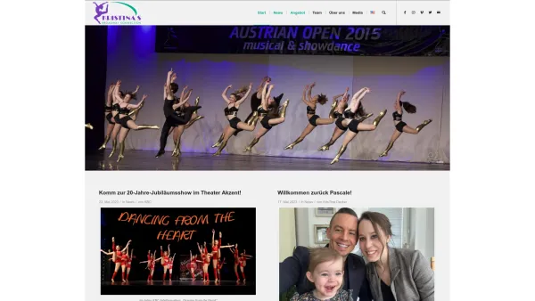 Website Screenshot: Kristina`s Broadway Connection  Tanzstudio, Musical & Ballettschule in Wien 2 - Tanzstudio Kristina's Broadway Connection • Ballett- & Musicalschule am Nestroyplatz - Date: 2023-06-26 10:26:11