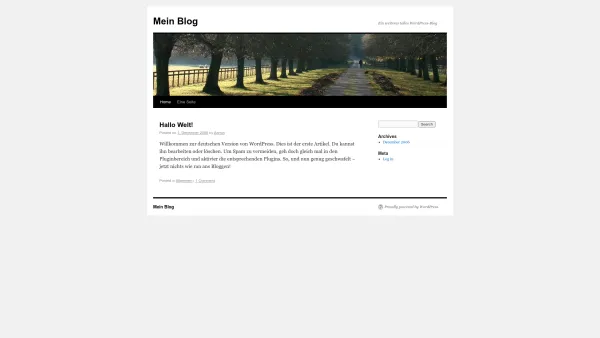 Website Screenshot: Brodnig und Partner - Mein Blog | Ein weiteres tolles WordPress-Blog - Date: 2023-06-14 10:39:10