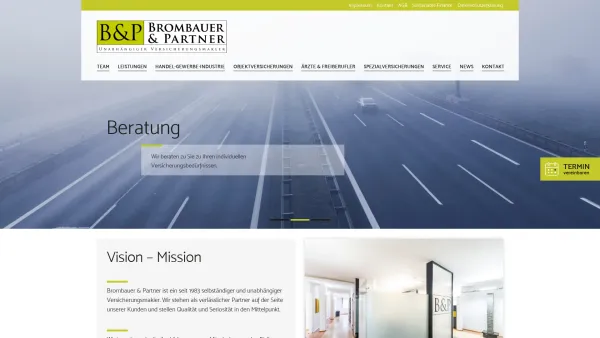 Website Screenshot: Brombauer Schneider & Partner - Date: 2023-06-22 15:00:12