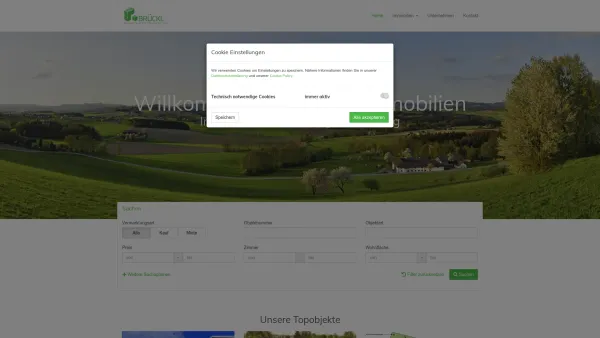 Website Screenshot: Brückl Immobilien Brueckl Immobilien - Home - Brückl Immobilien - Date: 2023-06-22 15:00:12