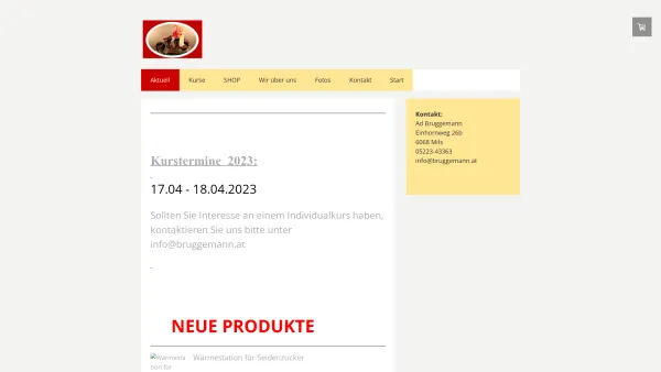 Website Screenshot: Bruggemann, die Zuckerbrücke - Gastronomie, Blanco, Isomalt, Seidenzucker - Bruggemann - Date: 2023-06-22 15:00:12