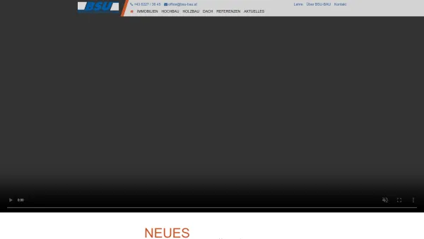 Website Screenshot: BSU - Bau Service Unterberger - BSU - Bau Service Unterberger - Date: 2023-06-22 12:13:16