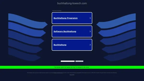 Website Screenshot: Markus BöschIhr kompetenter Partner - buchhaltung-boesch.com - Informationen zum Thema buchhaltung boesch. - Date: 2023-06-22 12:13:17