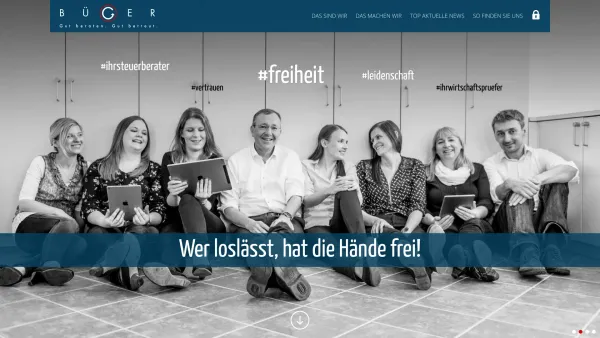 Website Screenshot: Dr. Gerald Büger Wirtschaftsprüfung und Steuerberatung GmbH - Steuerberater und Wirtschaftsprüfer, Bezirk Braunau | Dr. Gerald Büger - Date: 2023-06-22 15:10:44