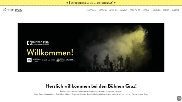 Website Screenshot: Next Liberty Kinder u Theater Graz - Bühnen Graz - Date: 2023-06-15 16:02:34