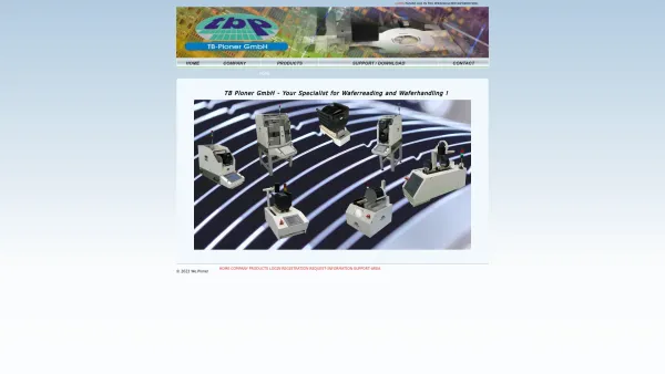 Website Screenshot: TB Ploner GmbH - TB Ploner GmbH | The Waferhandling Specialist - Date: 2023-06-22 15:13:16