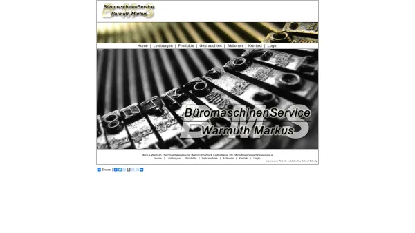 Website Screenshot: BüromaschinenService Warmuth Markus - Home - Büromaschinenservice Markus Warmuth - Date: 2023-06-22 15:13:17