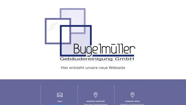 Website Screenshot: Gebäudereinigung Bugelmüller - Bugelmüller | Eine weitere WordPress-Website - Date: 2023-06-22 15:13:17