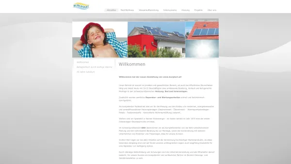Website Screenshot: BURGHART Heizungs-Gas-und WasserinstallationsgesmbH - Burghart - - Date: 2023-06-22 12:13:17
