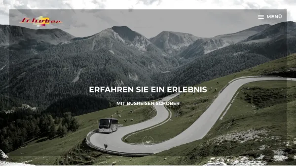 Website Screenshot: Busreisen Schober - Sicher und komfortabel reisen, Busreisen Schober - Date: 2023-06-22 12:13:17