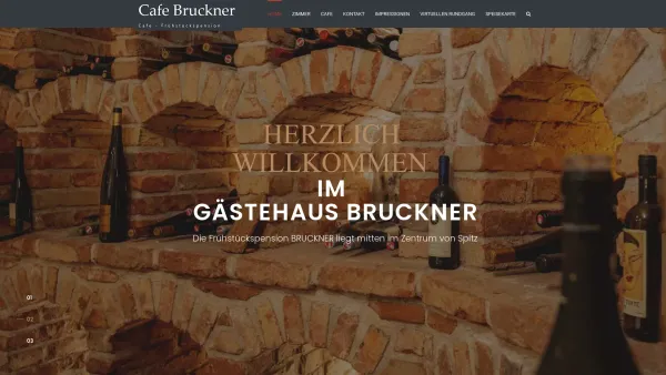 Website Screenshot: Martin Bruckner Cafe Bruckner - Gästehaus Bruckner - Date: 2023-06-22 12:13:17