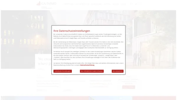 Website Screenshot: CA Immobilien Anlagen AG - CA Immo, Spezialist für hochwertige Büroimmobilien - Date: 2023-06-15 16:02:34