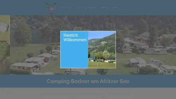 Website Screenshot: Telesklav Camping-Bodner Afritz am See-Kärnten - Camping Bodner - Urlaub am Afritzer See - Kärnten - Date: 2023-06-22 12:13:17