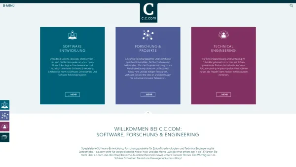 Website Screenshot: c.c.com Andersen & Moser GmbH - c.c.com I Software Development I Forschungsprojekte I Technical Engineering - Date: 2023-06-22 12:13:18