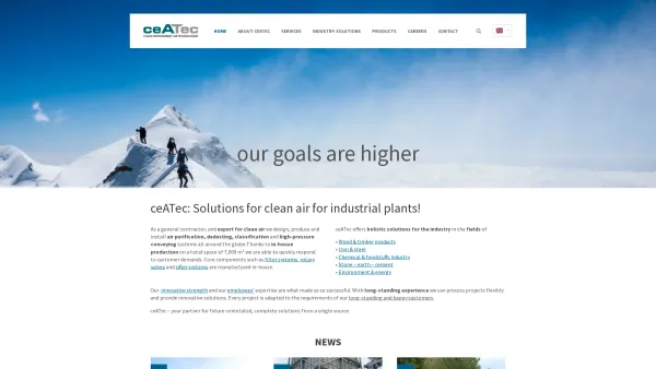 Website Screenshot: ceATec clean environment air technology ceatec - Home - ceATec (EN) - Date: 2023-06-22 15:00:13