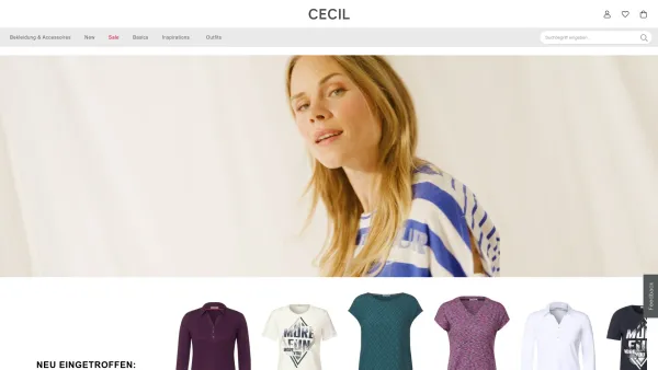 Website Screenshot: MWM Fashion cecil - CECIL - Die Marke für Damenmode! - Date: 2023-06-22 15:00:13