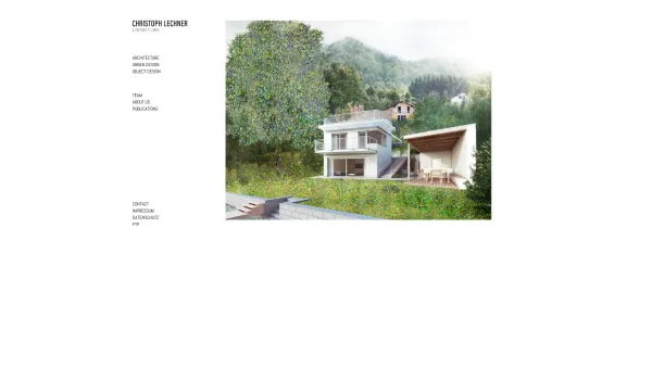 Website Screenshot: Architekt Christoph Lechner & Partner ZT GmbH - Home - CEHL - Date: 2023-06-14 10:39:15