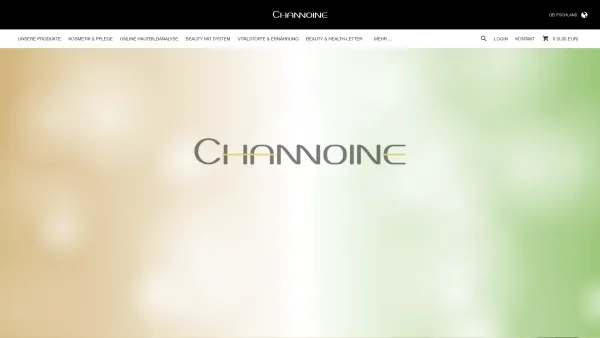 Website Screenshot: Beauty & Vitaloase Margit Kucera e.U. - CHANNOINE - Innere & äußere Schönheit - Date: 2023-06-15 16:02:34