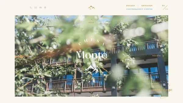 Website Screenshot: Verwöhnhotel Chesa Monte - 4 Sterne Hotel in Serfaus-Fiss-Ladis (Tirol) - Chesa Monte - Date: 2023-06-22 12:13:18