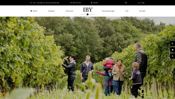 Website Screenshot: Biokönig Handelsgesellschaft m.b.HGmbh - Biowein mit Frucht & Finesse - IBY Rotweingut GmbH - Date: 2023-06-22 12:13:18
