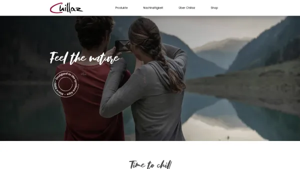 Website Screenshot: Chillaz International GmbH - Die Klettermarke aus Tirol - Chillaz - Date: 2023-06-14 10:47:16