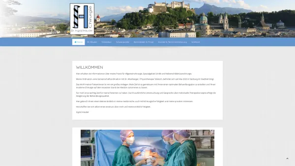 Website Screenshot: Dr. med. Ingrid Häusler - Schilddrüse in Salzburg | Dr. med. Ingrid Häusler - Date: 2023-06-15 16:02:34