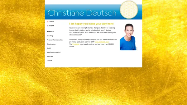 Website Screenshot: Christiane Deutsch Lebensberatung/Coaching - christianedeutsch.com - Date: 2023-06-22 12:13:18