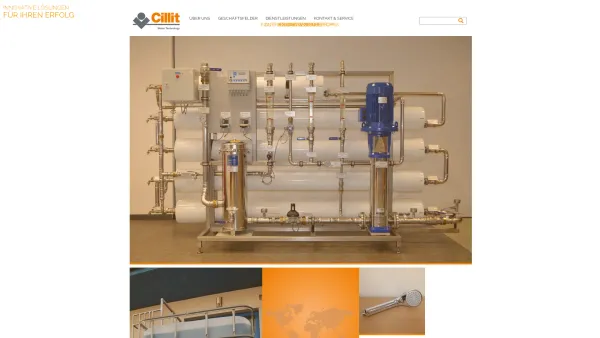 Website Screenshot: CILLIT CEE Watertechnology GmbH - www.cilllit-aqua.com  - Cillit Wasseraufbereitung - Date: 2023-06-15 16:02:34