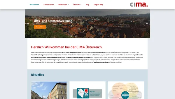 Website Screenshot: CIMA Beratung + Management GmbH - CIMA Österreich - Date: 2023-06-22 15:11:09