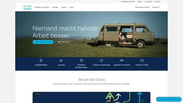 Website Screenshot: Cisco Austria - Cisco – Österreich - Date: 2023-06-22 15:11:09