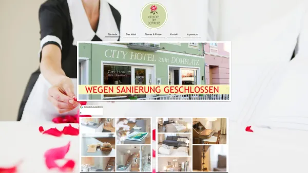 Website Screenshot: Wellcome to the CityHotel zum Domplatz Klagenfurt - Cityhotel zum Domplatz Klagenfurt - Startseite - Date: 2023-06-22 15:11:09