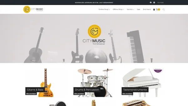 Website Screenshot: Anton bei City Music! - City Music Krems | Toni Schwanzer – Das Musikgeschäft in Krems - Date: 2023-06-22 15:11:09