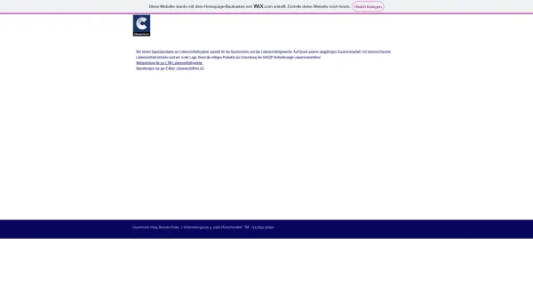 Website Screenshot: CLEANWORK Mag Renate HYGIENELÖSUNGEN FÜR INDUSTRIE UND GEWERBE - Home | cleanwork - Date: 2023-06-22 12:13:18