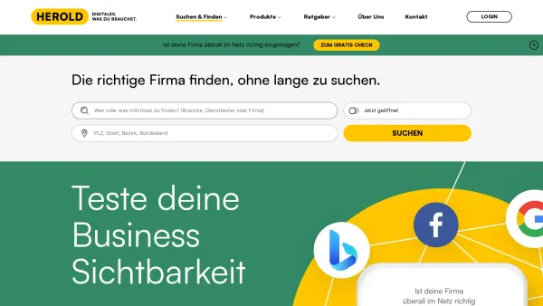 Website Screenshot: ClearSense GmbH - Herold | Firmensuche - Bewertungen - Telefonnummern - Date: 2023-06-14 10:38:07