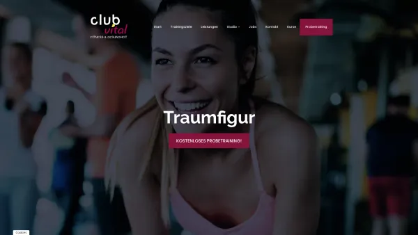 Website Screenshot: bei Club Vital OEG - Club Vital – Willkommen im Club Vital, Deinem Fitnessstudio in Wolfsberg - Date: 2023-06-22 12:13:19