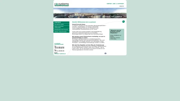 Website Screenshot: co.systems consulting GmbH - co.systems consulting - Date: 2023-06-22 15:00:14