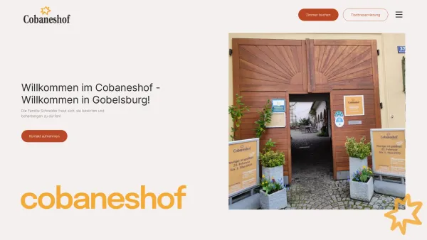 Website Screenshot: COBANESHOF SCHNEIDER Weingut Heuriger Gästezimmer - Home - Cobaneshof - Date: 2023-06-14 10:39:18