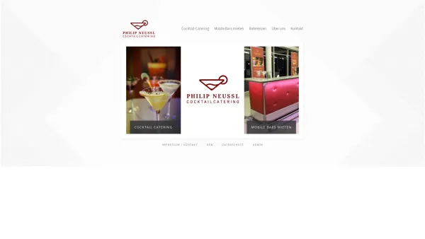 Website Screenshot: Cocktails Norbert Moser Cocktail-Catering - Home - Date: 2023-06-22 15:00:14