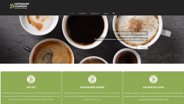 Website Screenshot: Schärf Coffeeshop GmbH - Coffeshop Company - From the farm into the cup. - Date: 2023-06-14 10:38:27
