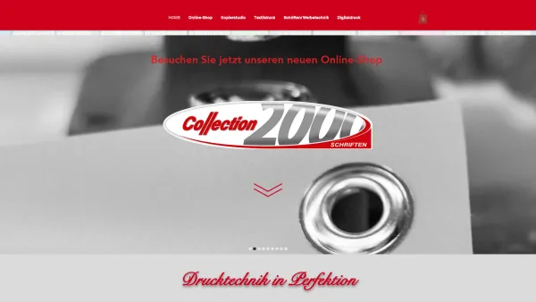 Website Screenshot: Collection 2000 - Beschriftung | Collection2000 | Dornbirn - Date: 2023-06-22 15:00:14