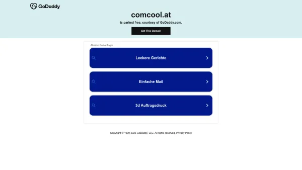 Website Screenshot: COM-COOL HandelsGmbH. - Date: 2023-06-22 12:13:21