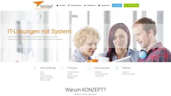 Website Screenshot: ComneX Commercial Internet Business - KONZEPT | IT-Lösungen mit System – IT-Lösungen mit System - Date: 2023-06-22 12:13:21