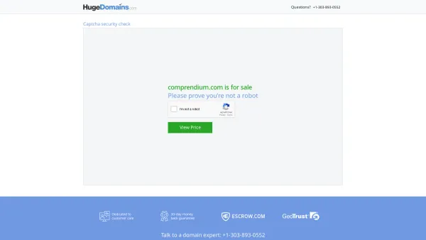 Website Screenshot: Comprendium Leasing (Austria) GmbH - HugeDomains.com - Date: 2023-06-22 12:13:21