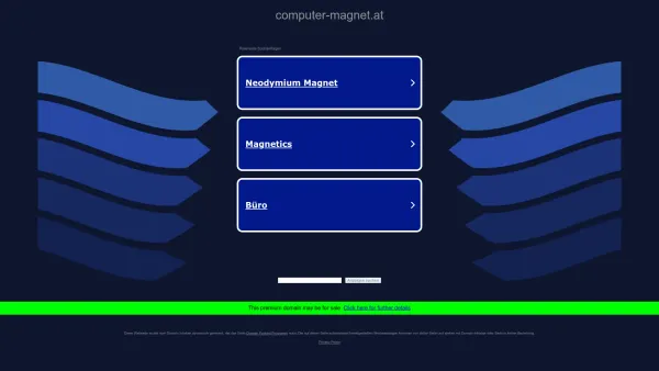 Website Screenshot: Computer Magnet GmbH - computer-magnet.at - Informationen zum Thema computer magnet. - Date: 2023-06-15 16:02:34