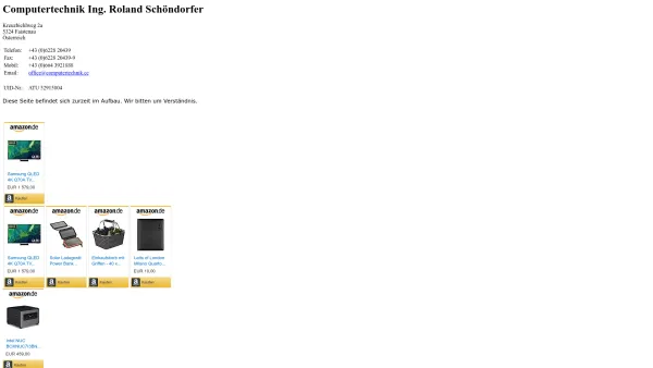 Website Screenshot: Computertechnik.cc Ing. Roland Schöndorfer - Amazon-Partner - Date: 2023-06-14 10:37:44