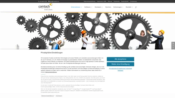 Website Screenshot: comtech it-solutions GmbH - comtech it-solutions GmbH | Software und Hardware, IT-Unternehmen - Date: 2023-06-22 15:11:09