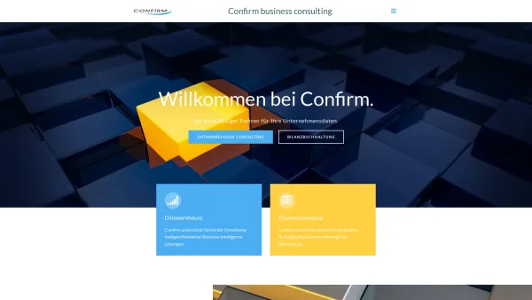 Website Screenshot: CONFIRM business consulting GmbH - Confirm business consulting – Firmenwebsite von Confirm business consulting GmbH - Date: 2023-06-15 16:02:34